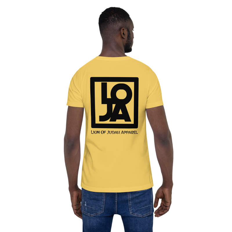 Lion Of Judah Apparel Black logo Unisex t-shirt