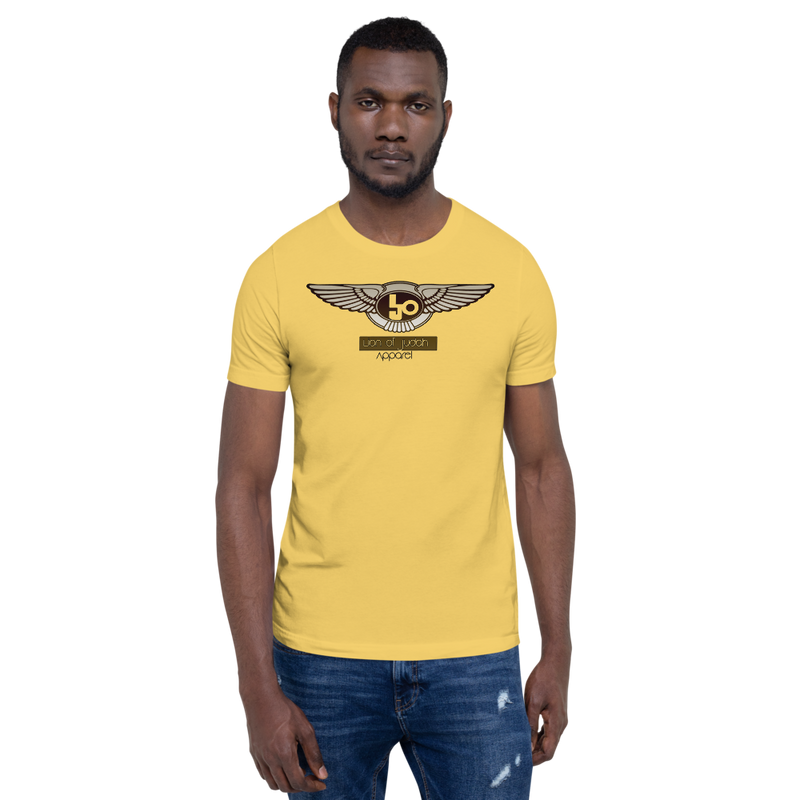Lion Of Judah Wingz Bronze Logo Short-sleeve unisex t-shirt