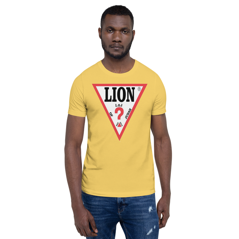 Lion Of Judah Guess Word Play Spinoff Design Unisex t-shirt