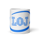 Lion Of Judah Spinoff of IBM White glossy mug