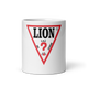 Lion Of Judah Guess Design White glossy mug