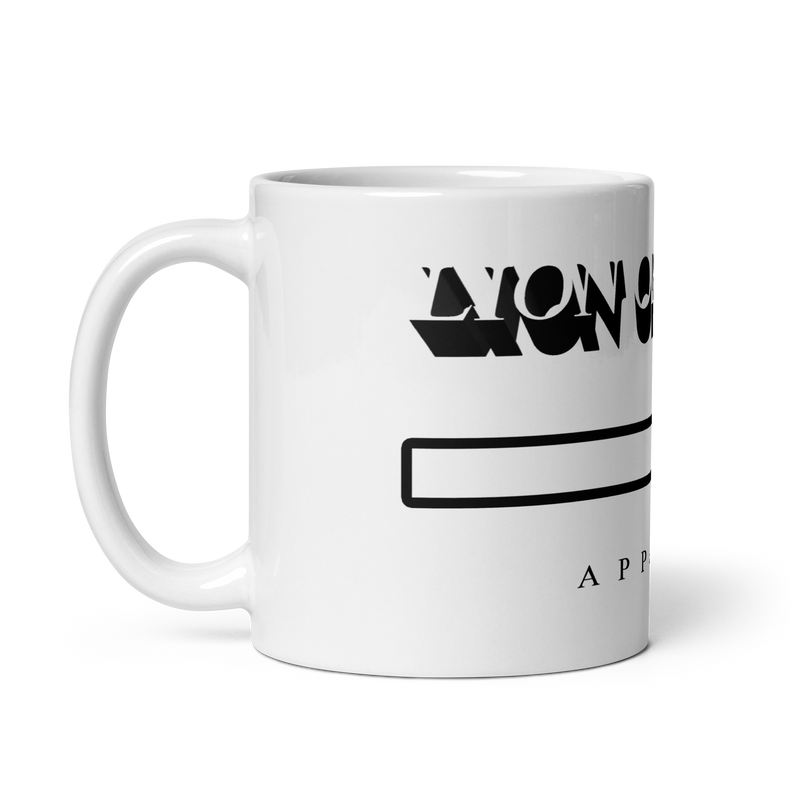 Lion Of Judah Brand White glossy mug