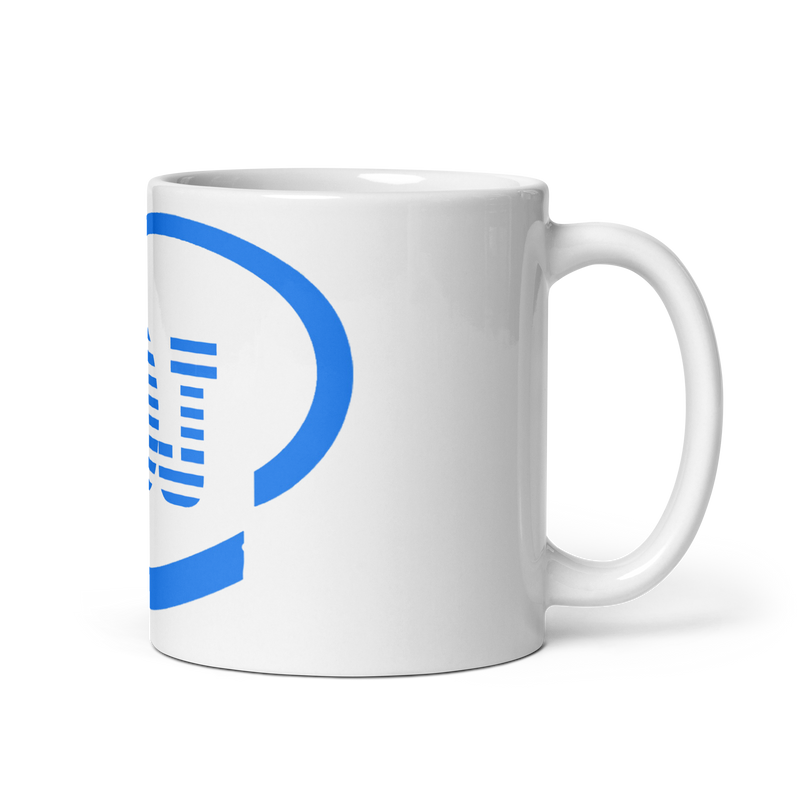 Lion Of Judah Spinoff of IBM White glossy mug