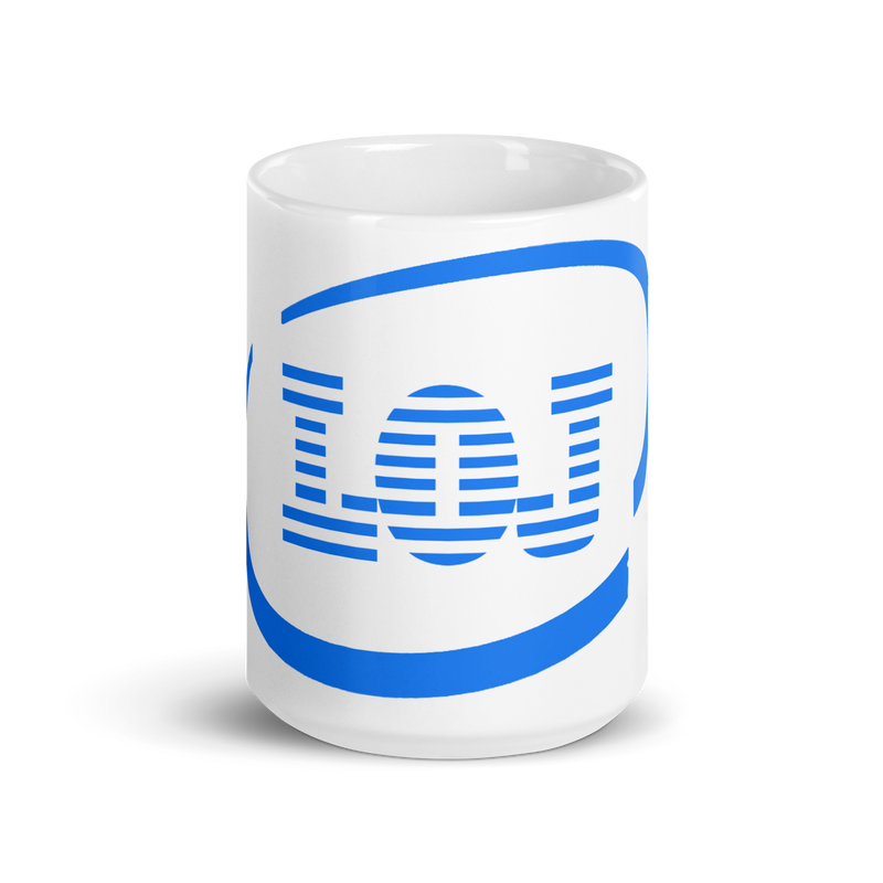 Lion Of Judah Spinoff of IBM White glossy mug