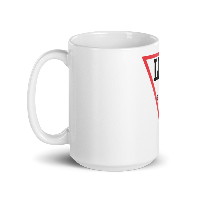 Lion Of Judah Guess Design White glossy mug