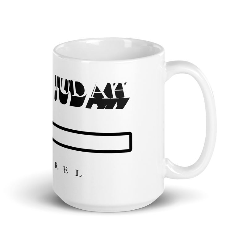 Lion Of Judah Brand White glossy mug