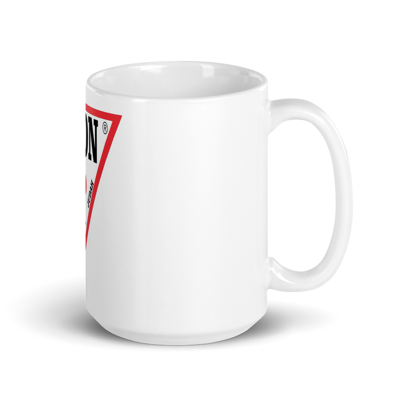 Lion Of Judah Guess Design White glossy mug