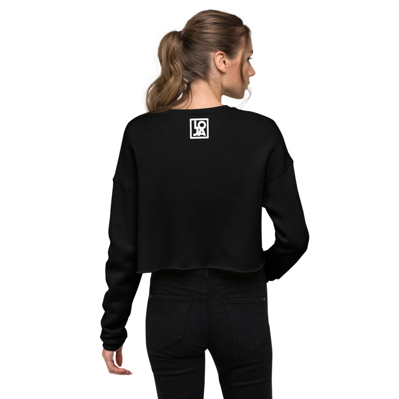 Lion of judah Adinkra African Design Crop Sweatshirt