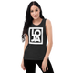 Lion Of Judah Apparel Logo Design Ladies’ Muscle Tank