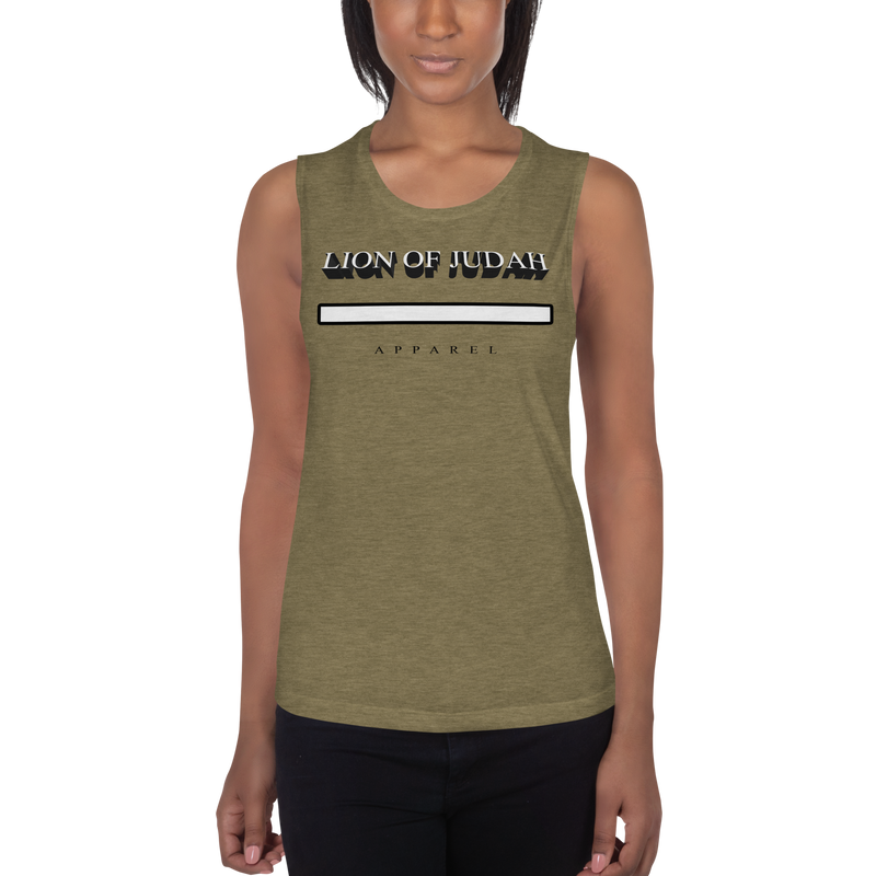 Lion Of Judah Brand Ladies’ Muscle Tank