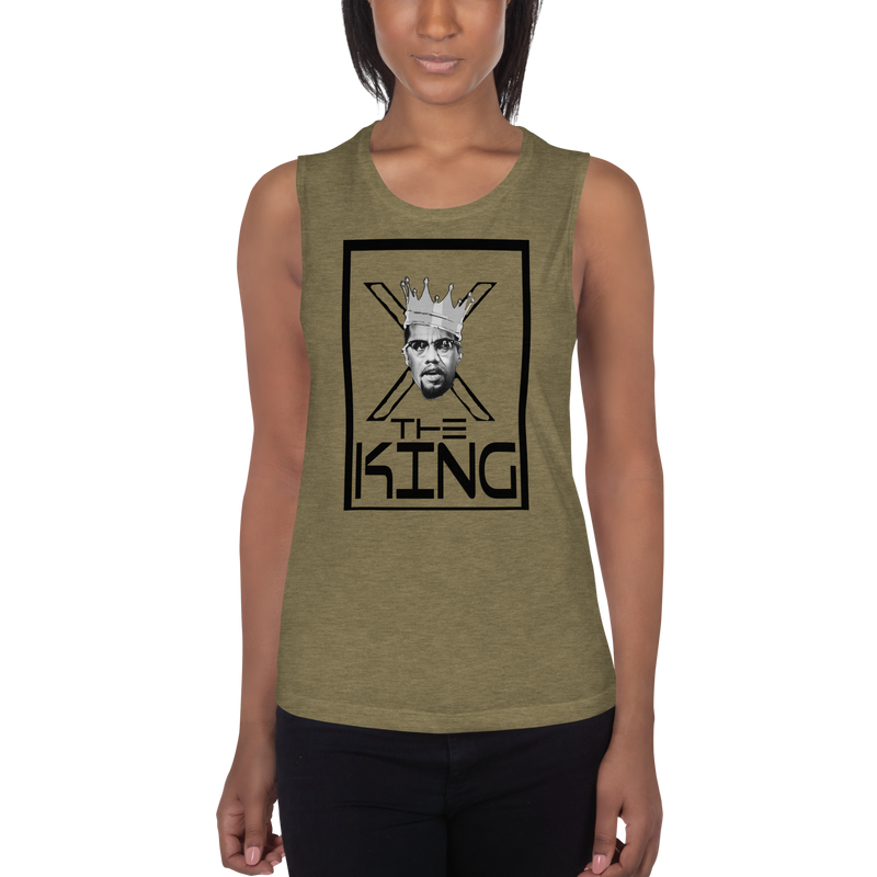Malcom X Design Ladies’ Muscle Tank