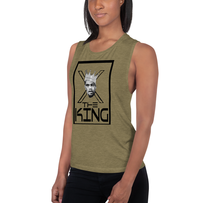 Malcom X Design Ladies’ Muscle Tank