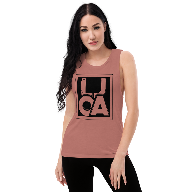 Lion Of Judah Apparel new logo Ladies’ Muscle Tank