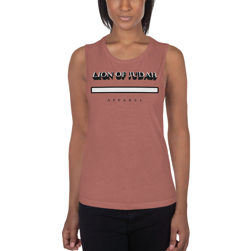 Lion Of Judah Brand Ladies’ Muscle Tank