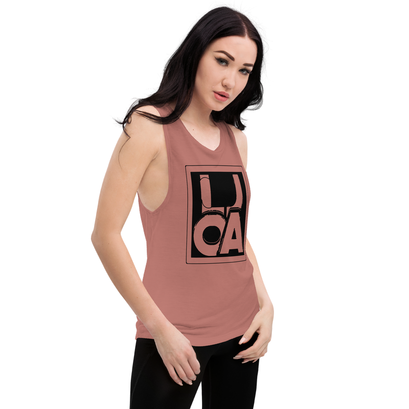 Lion Of Judah Apparel new logo Ladies’ Muscle Tank