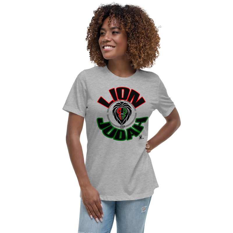 Lion Of Judah Design Women's Relaxed T-Shirt