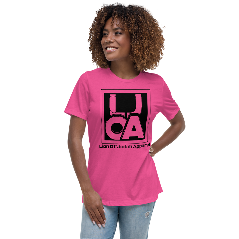 Lion Of Judah Apparel new logo Women's Relaxed T-Shirt