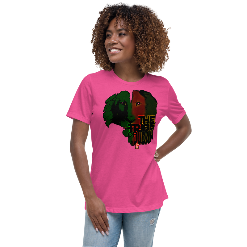 The Tribe Of Judah Lion Women's Relaxed T-Shirt