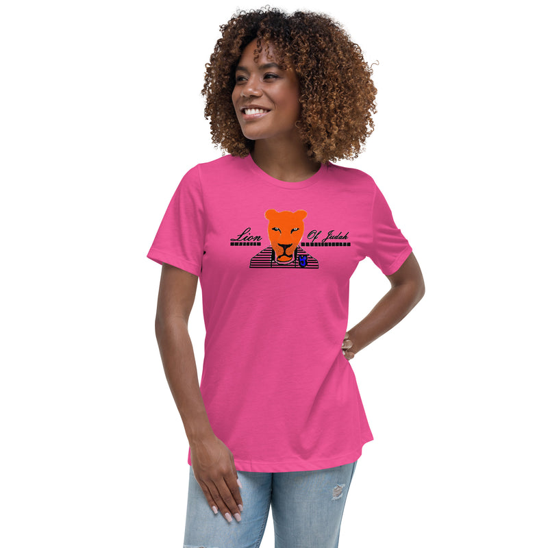 Lion Of Judah Design Women's Relaxed T-Shirt