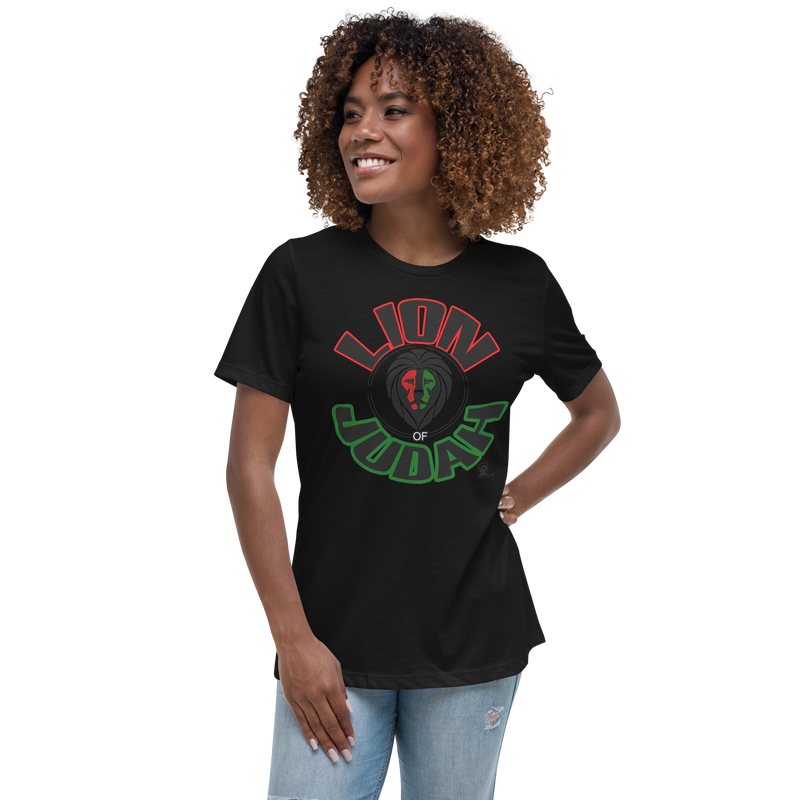 Lion Of Judah Design Women's Relaxed T-Shirt