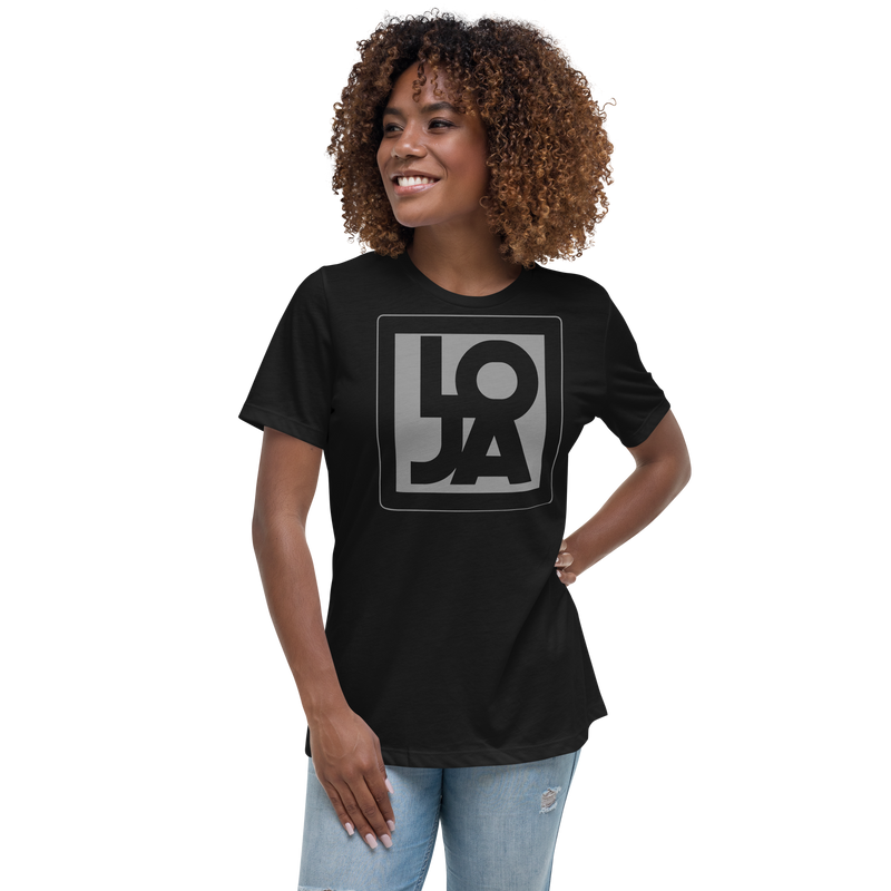 Space Grey Lion Of Judah Apparel Logo Women's Relaxed T-Shirt