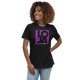 Royal King Purple Lion Of Judah Apparel Logo Women's Relaxed T-Shirt