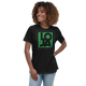 Lion Of Judah Apparel Logo Green Frog Color Women's Relaxed T-Shirt