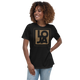 Lion Of Judah Apparel Logo Chocolate Brown Mocha Women's Relaxed T-Shirt