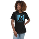 Lion Of Judah Apparel Logo Baby Blue Women's Relaxed T-Shirt