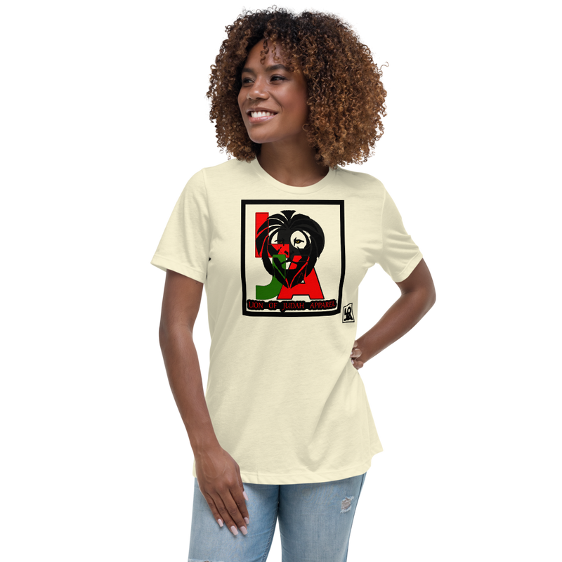 Lion Of Judah Apparel (L.O.J.A.) Design Women's Relaxed T-Shirt