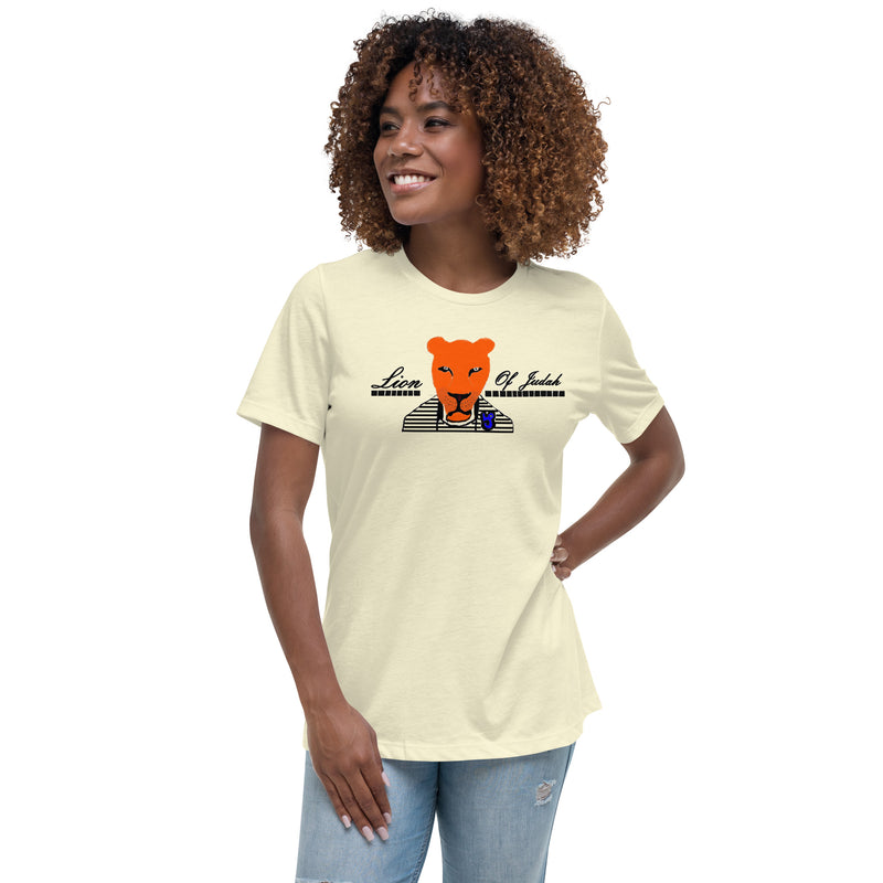 Lion Of Judah Design Women's Relaxed T-Shirt