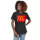 McDonalds Melanated Logo Women's Relaxed T-Shirt
