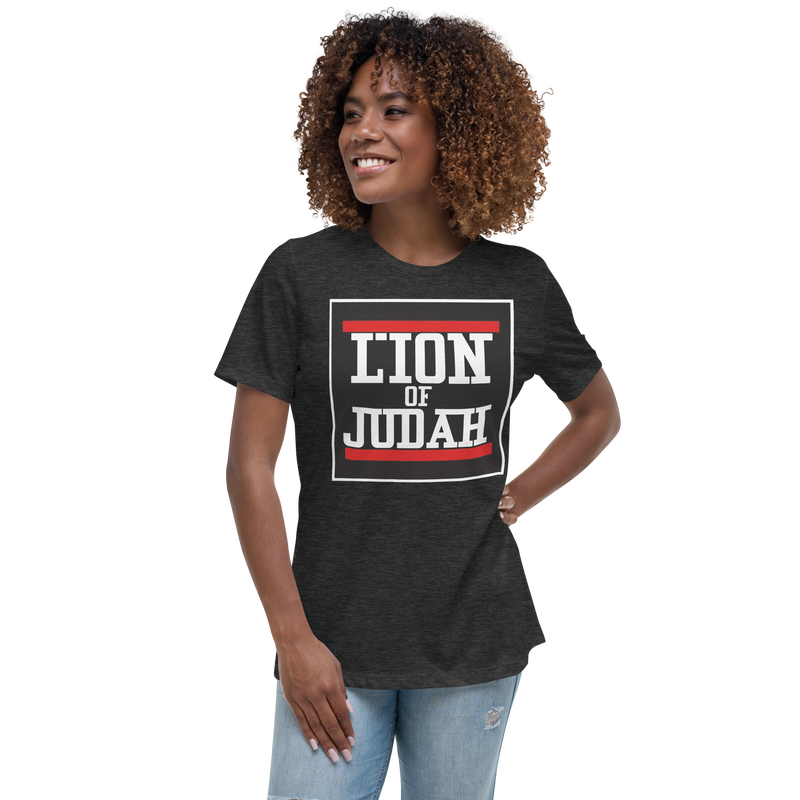 Lion Of Judah Design Women's Relaxed T-Shirt