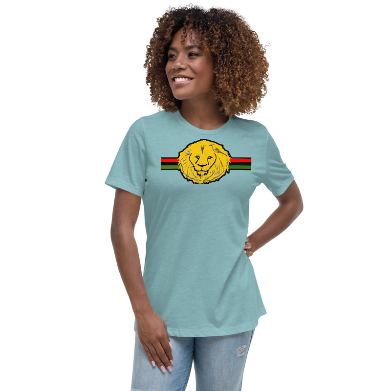Lion head drawing Women's Relaxed T-Shirt