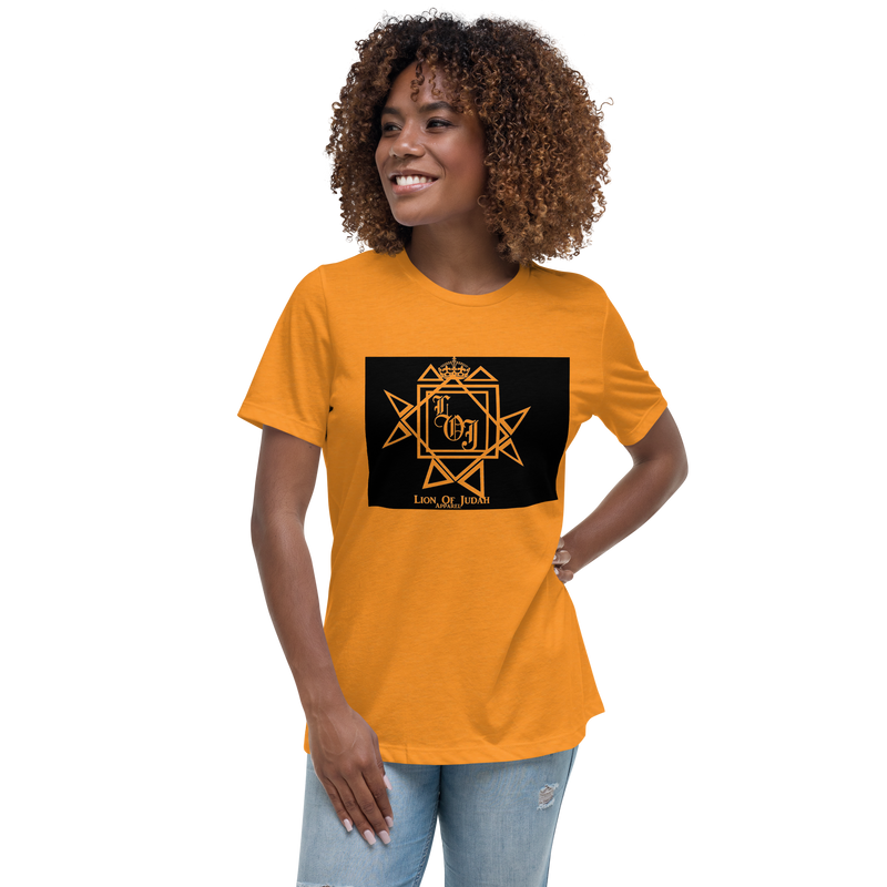 Lion Of Judah Design Women's Relaxed T-Shirt