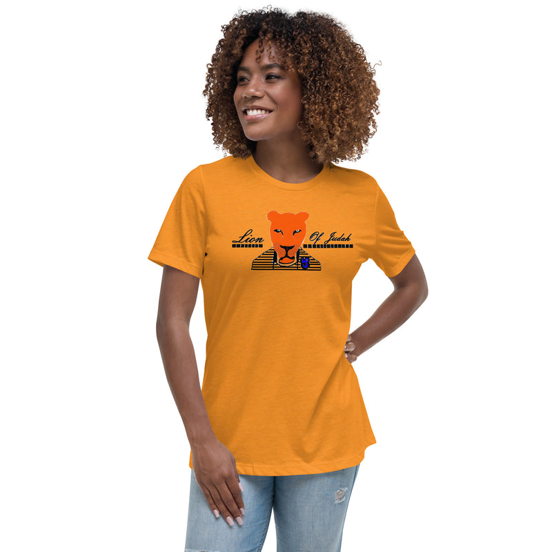 Lion Of Judah Design Women's Relaxed T-Shirt