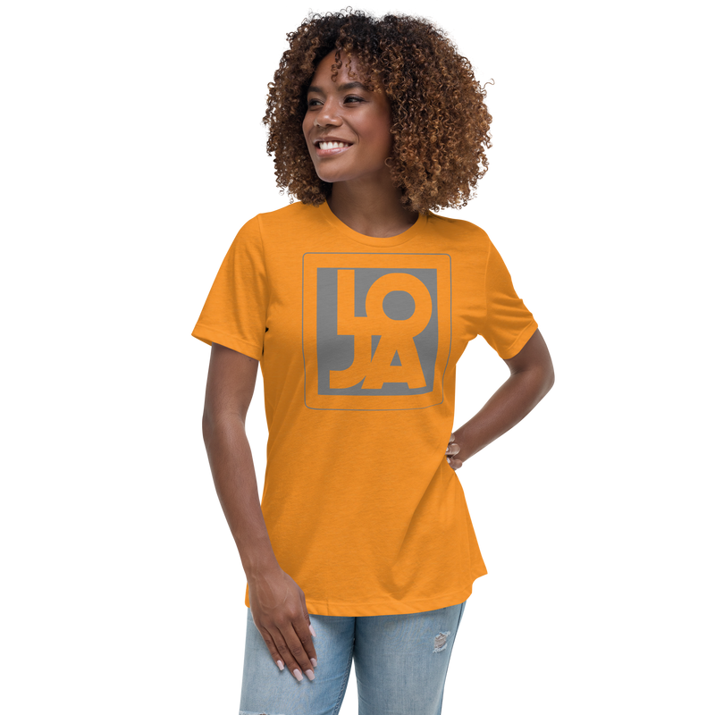 Space Grey Lion Of Judah Apparel Logo Women's Relaxed T-Shirt