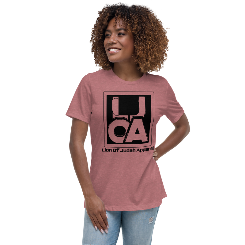 Lion Of Judah Apparel new logo Women's Relaxed T-Shirt
