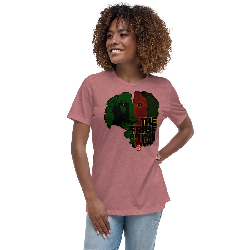 The Tribe Of Judah Lion Women's Relaxed T-Shirt