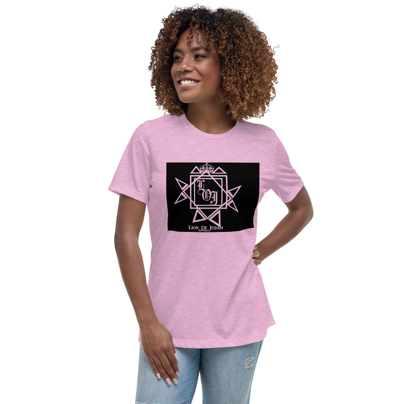Lion Of Judah Design Women's Relaxed T-Shirt