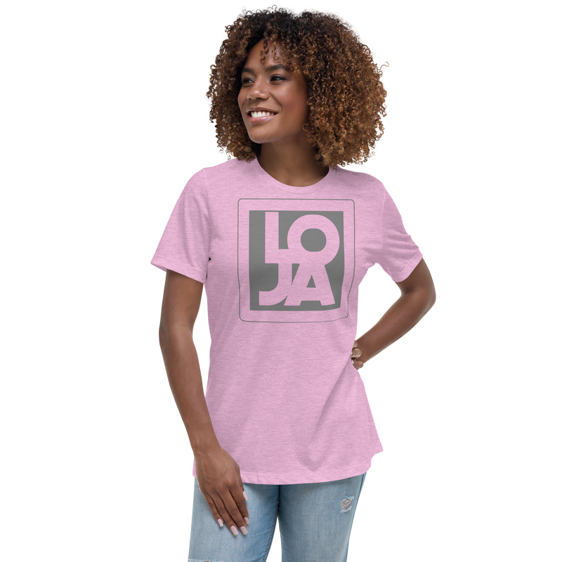 Space Grey Lion Of Judah Apparel Logo Women's Relaxed T-Shirt