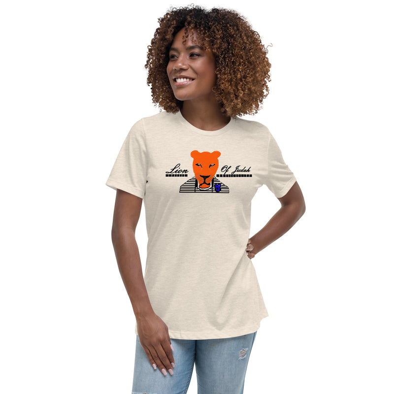 Lion Of Judah Design Women's Relaxed T-Shirt