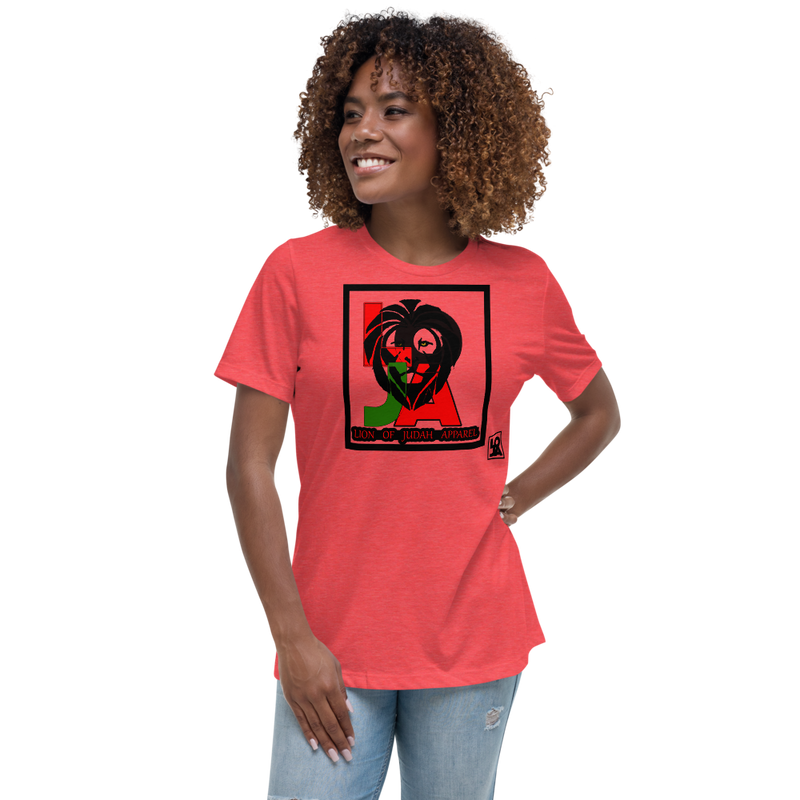 Lion Of Judah Apparel (L.O.J.A.) Design Women's Relaxed T-Shirt