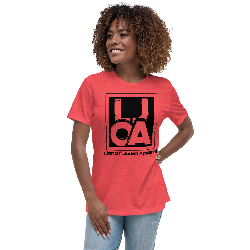 Lion Of Judah Apparel new logo Women's Relaxed T-Shirt