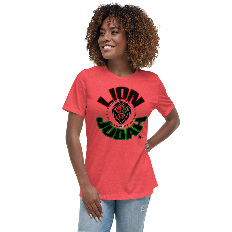Lion Of Judah Design Women's Relaxed T-Shirt