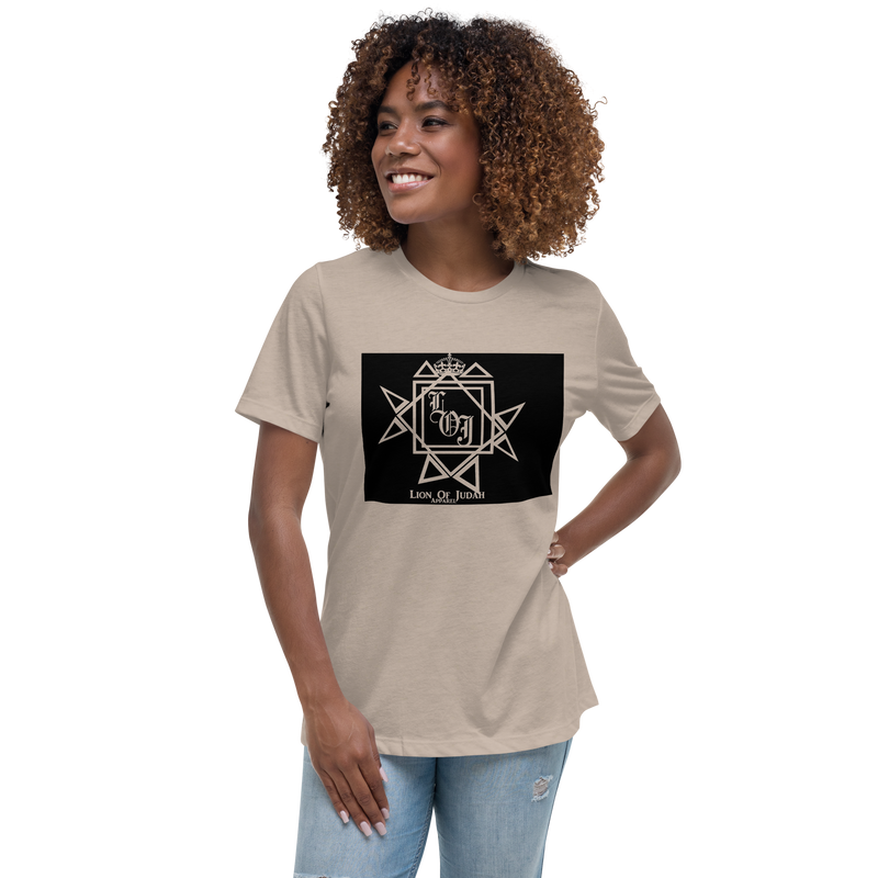Lion Of Judah Design Women's Relaxed T-Shirt
