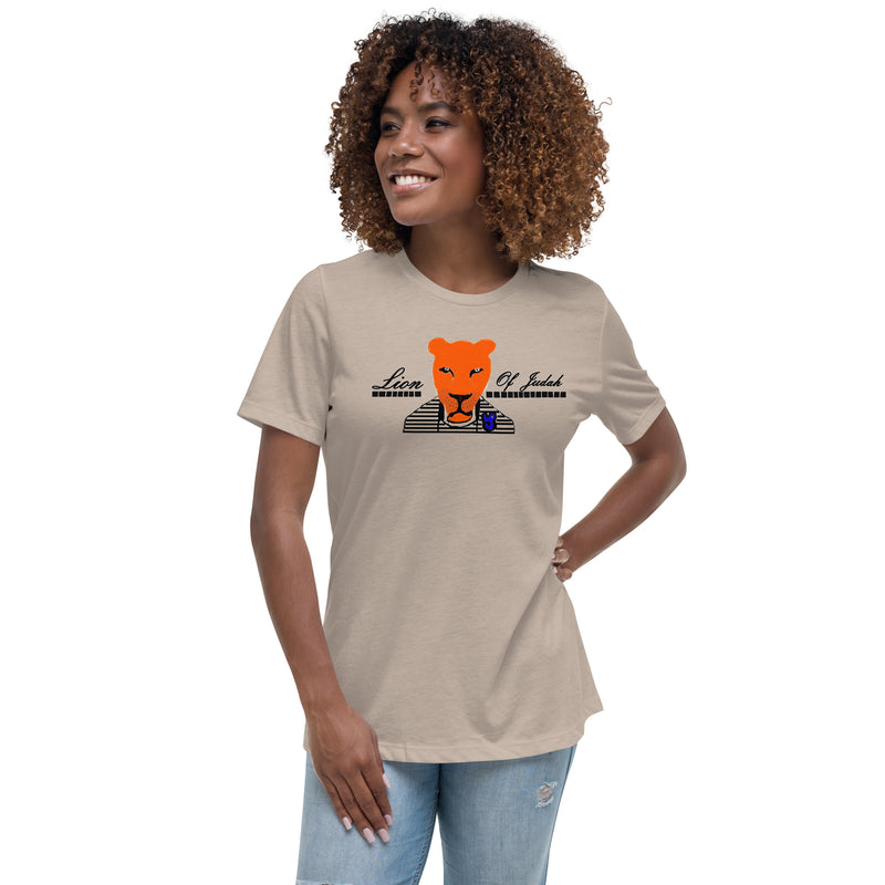 Lion Of Judah Design Women's Relaxed T-Shirt