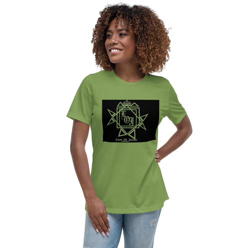 Lion Of Judah Design Women's Relaxed T-Shirt