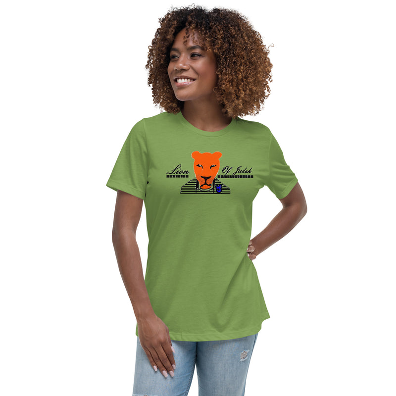 Lion Of Judah Design Women's Relaxed T-Shirt