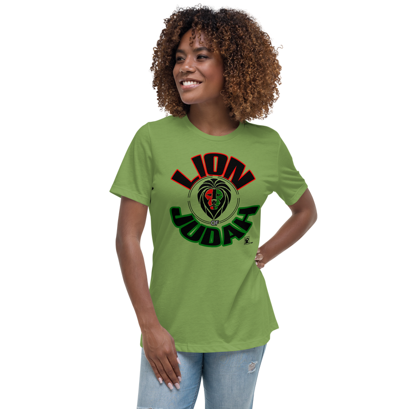 Lion Of Judah Design Women's Relaxed T-Shirt